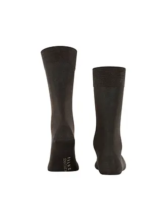 FALKE | Chaussettes homme Sensitive Malaga steel mel | braun